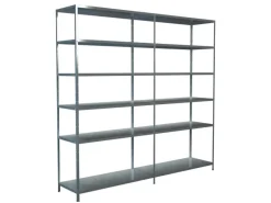 Schulte Steck-Grund-/Anbauregal 230 cm x 240 cm x 50 cm Verzinkt