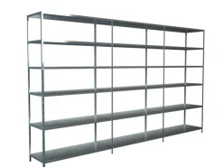 Schulte Steck-Grund-/Anbauregale 230 cm x 340 cm x 35 cm Verzinkt