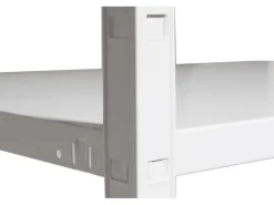 Schulte Steck-Grund-/Anbauregale 230 cm x 400 cm x 35 cm Weiß