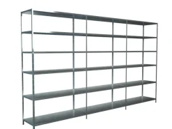 Schulte Steck-Grund-/Anbauregale 230 cm x 360 cm x 35 cm Verzinkt