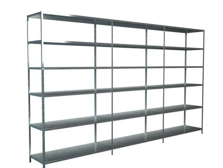 Schulte Steck-Grund-/Anbauregale 230 cm x 360 cm x 35 cm Verzinkt