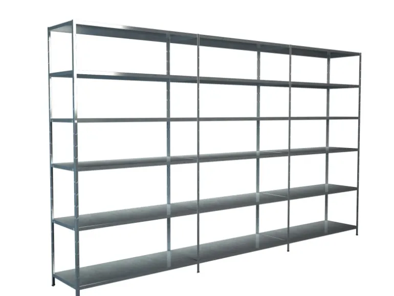 Schulte Steck-Grund-/Anbauregale 230 cm x 300 cm x 35 cm verzinkt