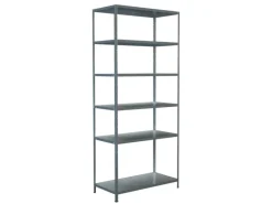 Schulte Steck-Grundregal 230 cm x 100 cm x 50 cm Verzinkt