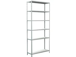 Schulte Steck-Grundregal 230 cm x 100 cm x 35 cm Weiß