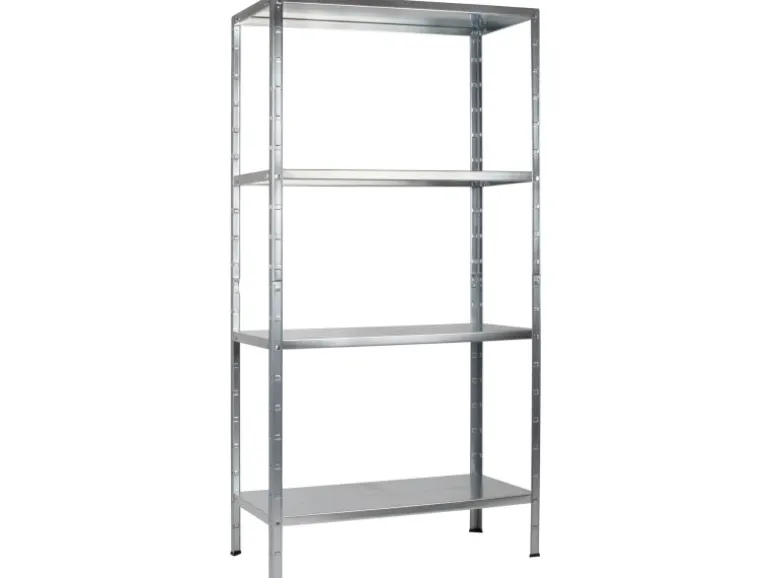 Schulte Steck-Grundregal 180 cm x 100 cm x 40 cm Verzinkt