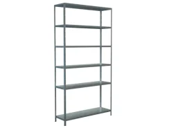 Schulte Steck-Grundregal 230 cm x 120 cm x 35 cm Verzinkt
