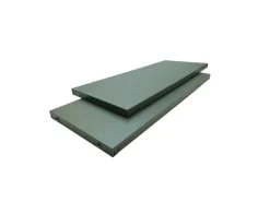 Schulte Steck-Grundregal 190 cm x 100 cm x 40 cm Grau-Grün