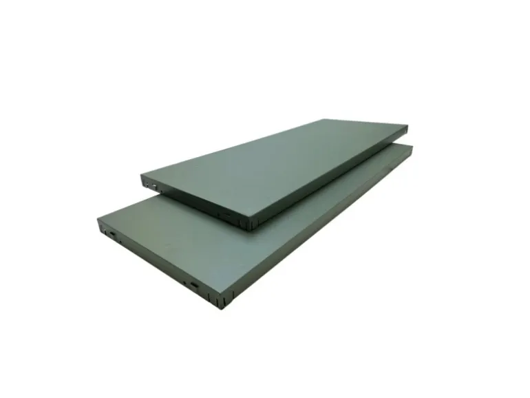 Schulte Steck-Grundregal 190 cm x 100 cm x 40 cm Grau-Grün