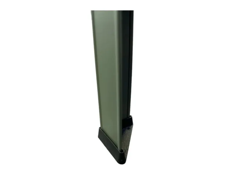 Schulte Steck-Grundregal 190 cm x 100 cm x 40 cm Grau-Grün
