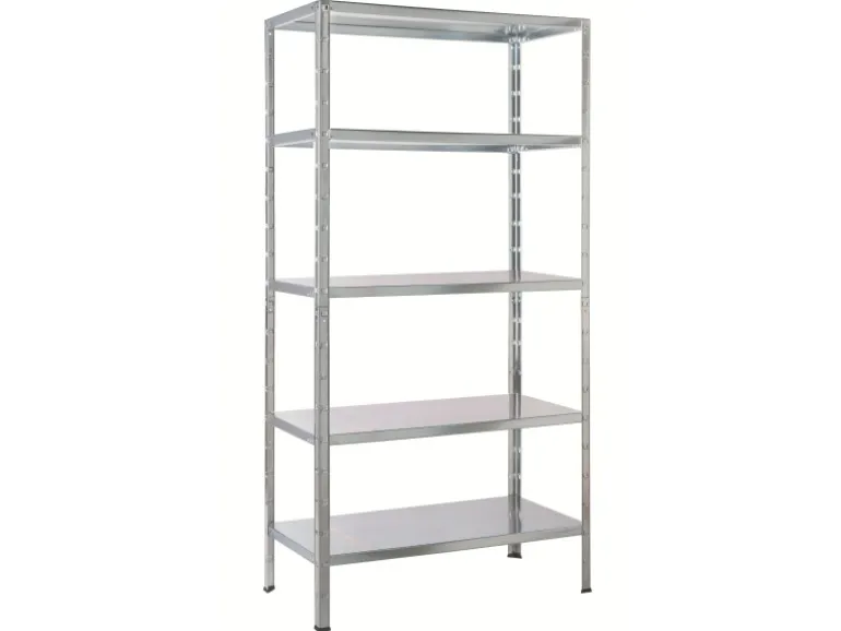 Schulte Steck-Grundregal 160 cm x 75 cm x 30 cm Verzinkt