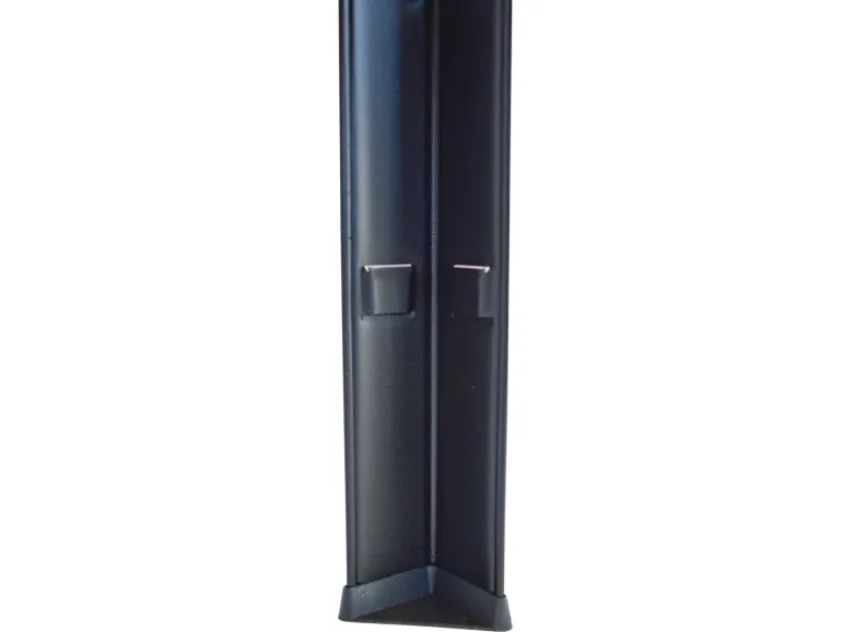 Schulte Steck-Grundregal 190 cm x 100 cm x 40 cm Schwarz