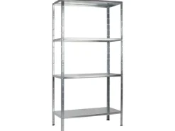 Schulte Steck-Grundregal Verzinkt 200 cm x 100 cm x 50 cm