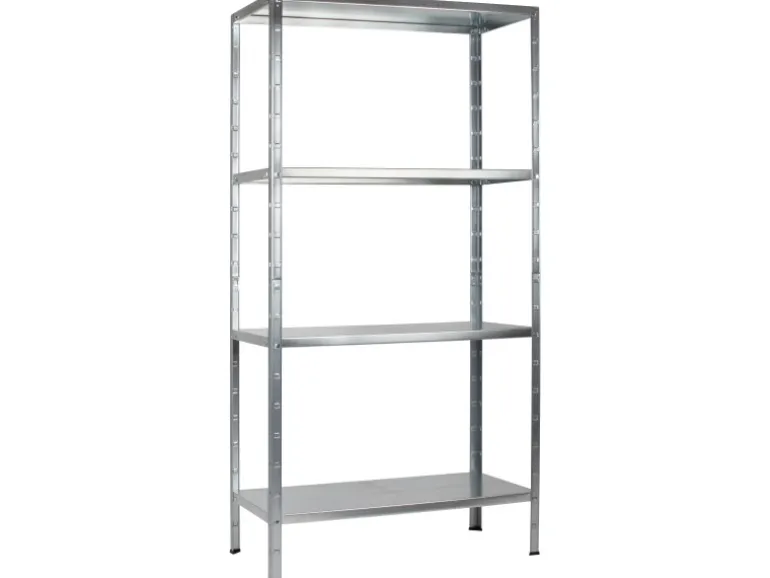 Schulte Steck-Grundregal Verzinkt 200 cm x 100 cm x 50 cm