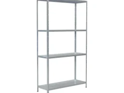 Schulte Steck-Grundregal Verzinkt 180 cm x 100 cm x 35 cm