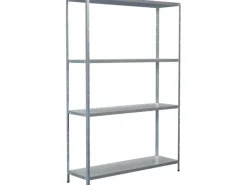 Schulte Steck-Grundregal Verzinkt 180 cm x 120 cm x 35 cm