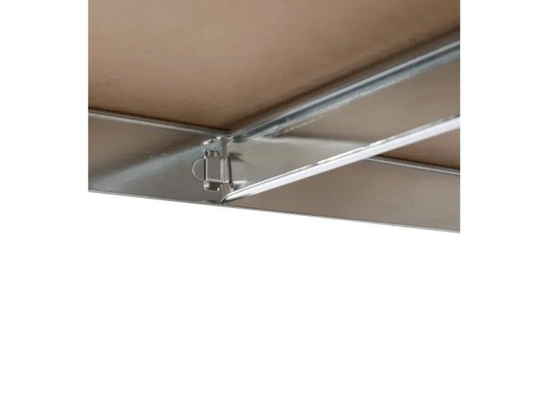 Schulte Stecksystem-Schwerlastregal M 180 cm x 90 cm x 45 cm Verzinkt