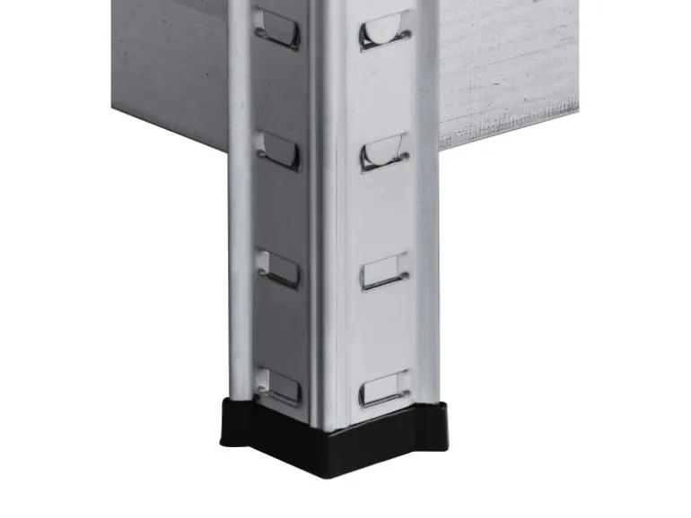 Schulte Stecksystem-Schwerlastregal M 180 cm x 90 cm x 45 cm Verzinkt