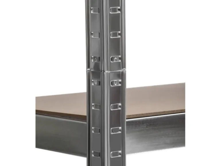 Schulte Stecksystem-Schwerlastregal M 180 cm x 90 cm x 45 cm Verzinkt