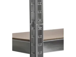 Schulte Stecksystem-Schwerlastregal S 180 cm x 90 cm x 40 cm Verzinkt
