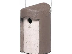 Schwegler Nisthöhle Holzbeton zum Hängen Grau 18 cm x 17 cm x 26 cm