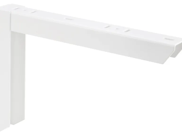 Schwerlastkonsole 25 cm x 40 cm Weiß