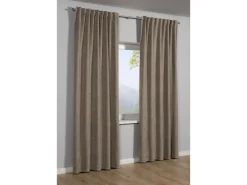 Sehlbach Fertigschal Multiband Dimout Polarfleece 130 cm x 245 cm Braun