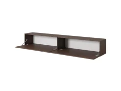 Selsey TV-Hängeboard Bisira 200 cm Holzoptik Nussbaum