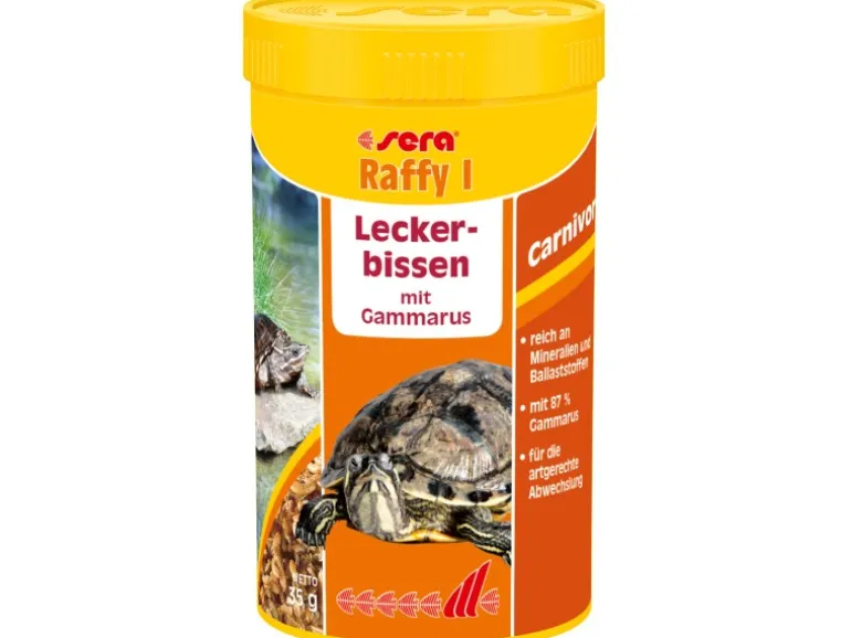 Sera Reptilienfutter Raffy I Nature 250 ml 35 g