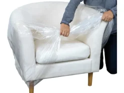 Sesselhülle Transparent 2er Pack