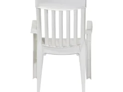 Sieger Stapelsessel Palma Weiß 65 cm x 59 cm x 92 cm