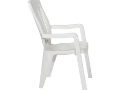 Sieger Stapelsessel Palma Weiß 65 cm x 59 cm x 92 cm