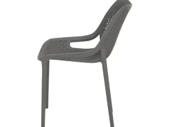 Siena Garden District Stapelsessel 50 cm x 60 cm x 81 cm Grau