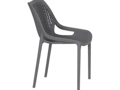 Siena Garden District Stapelsessel 50 cm x 60 cm x 81 cm Grau