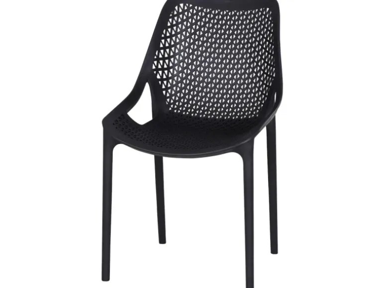 Siena Garden District Stapelsessel 50 cm x 60 cm x 81 cm Anthrazit