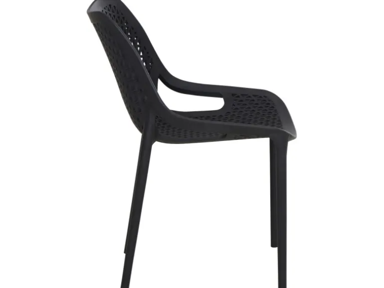 Siena Garden District Stapelsessel 50 cm x 60 cm x 81 cm Anthrazit