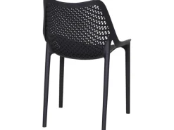 Siena Garden District Stapelsessel 50 cm x 60 cm x 81 cm Anthrazit