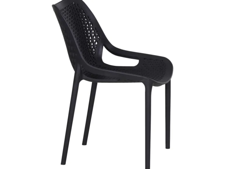 Siena Garden District Stapelsessel 50 cm x 60 cm x 81 cm Anthrazit