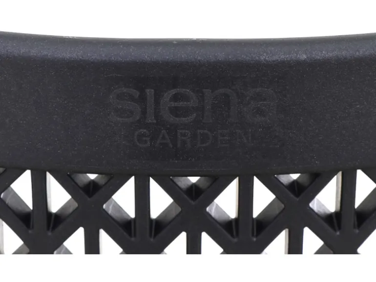 Siena Garden District Stapelsessel 50 cm x 60 cm x 81 cm Anthrazit