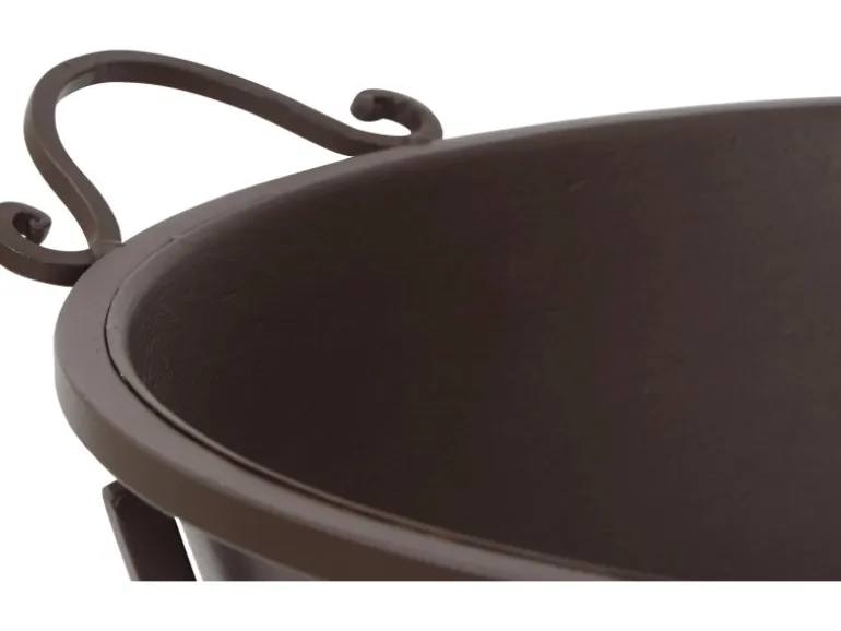 SIENA GARDEN Feuerschale Antik, Metall pulverbeschichtet,