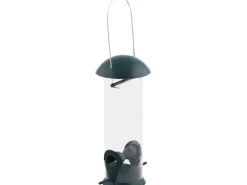 Siena Garden Futterspender Feeder Basic Kunststoff Grün Ø 13,4 cm x 24 cm