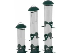 Siena Garden Futterspender Feeder Basic Kunststoff Grün Ø 13,4 cm x 24 cm