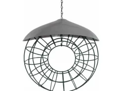 Siena Garden Futterspender Meisenknödelring Stahl 23,5 cm x 8,2 cm x 24 cm