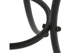 Siena Garden Gartentisch Prato Rund Schwarz Ø 60 cm