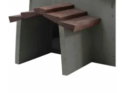 Siena Garden Igelhaus Kiefer Olive und Braun 55 cm x 38 cm x 28 cm FSC®