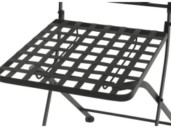 Siena Garden Klappsessel Prato Eisen 37 cm x 36 cm x 90 cm Schwarz Mosaik