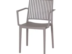 Siena Garden Lane Stapelsessel 56 cm x 57 cm x 80 cm Taupe