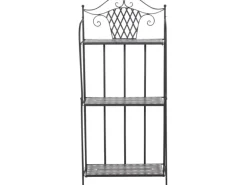Siena Garden Regal Como 63 cm x 29 cm x 142 cm Grau Mosaik