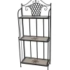 Siena Garden Regal Stella 63 cm x 29 cm x 142 cm Bunt Mosaik