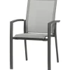 Siena Garden Stapelsessel Velia Alu 56 cm x 66 cm x 89 cm Anthrazit