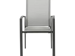 Siena Garden Stapelsessel Velia Alu 56 cm x 66 cm x 89 cm Anthrazit